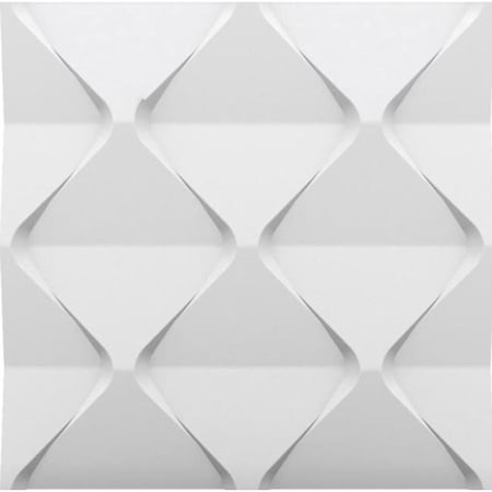 Seamless Harmony 24-in X 24-in Plain White Wall Panel (12-Pack), 12PK